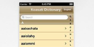 Koasati language app