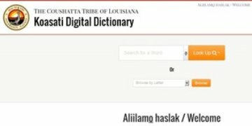 Talking Dictionary web site